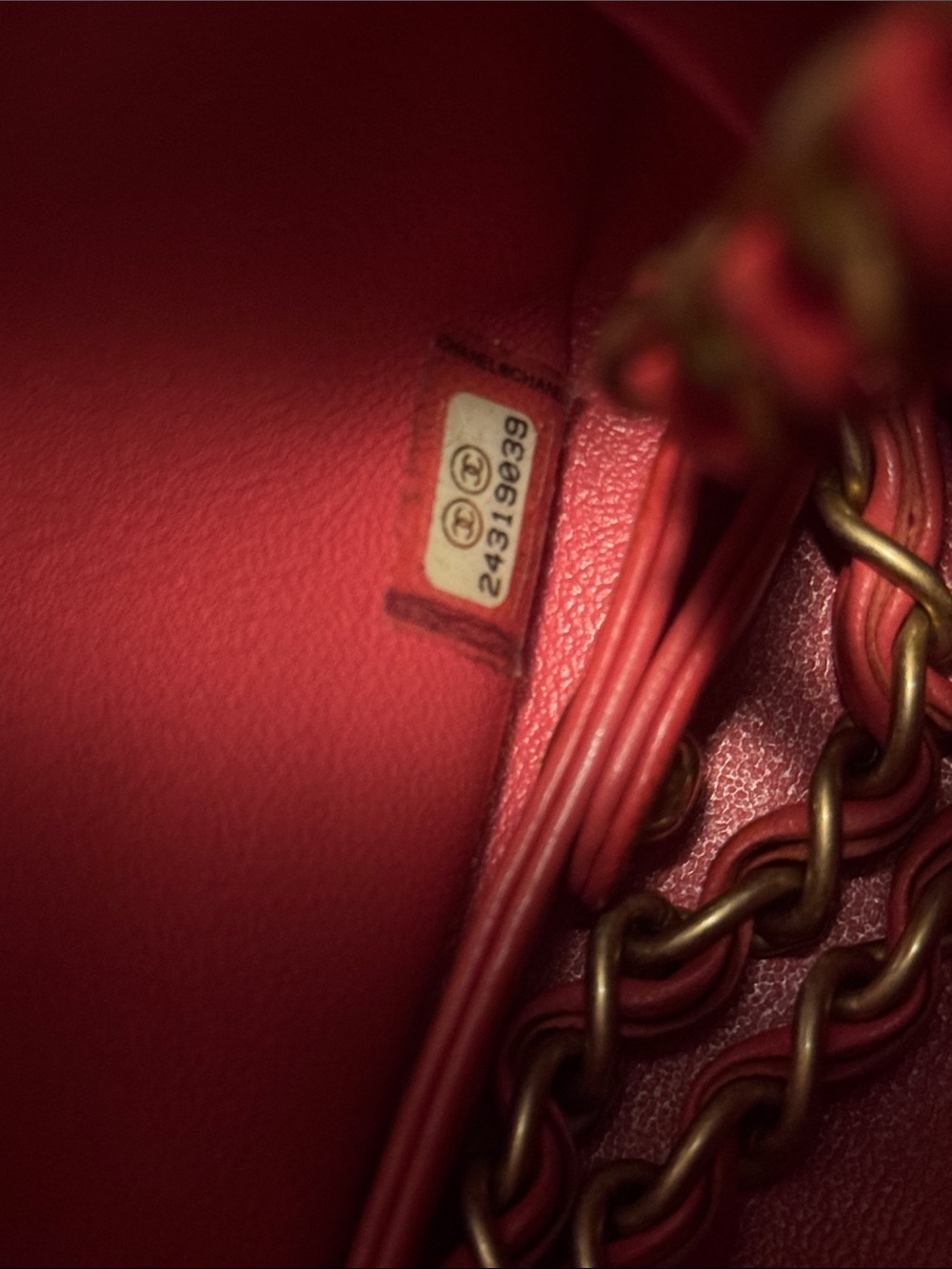 CHANEL Lambskin Chevron Crossbody Bag - Picture 13 of 13